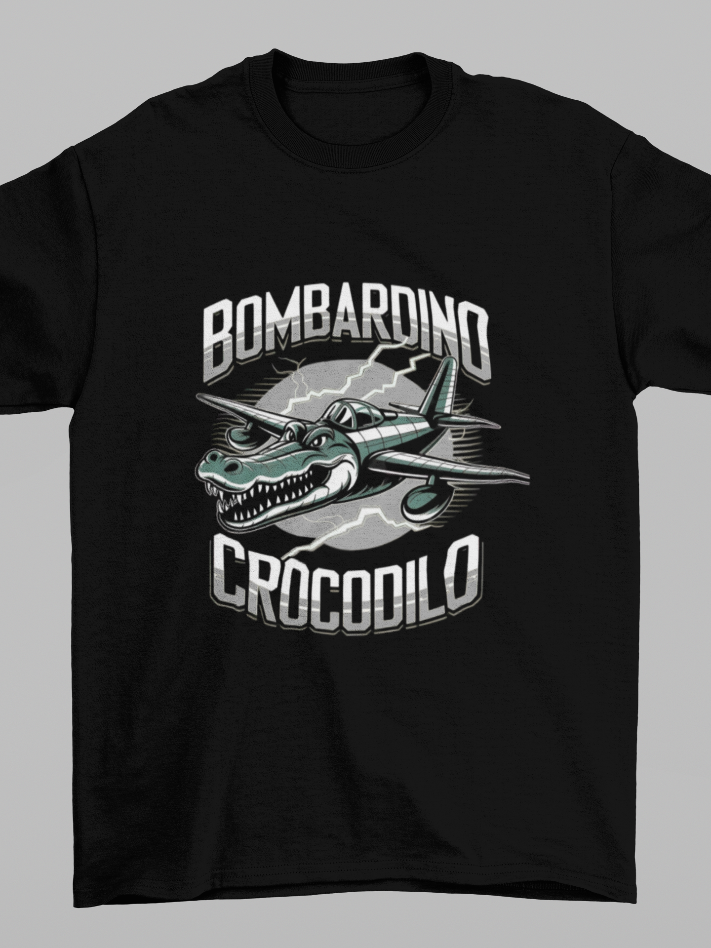 'Bombardino Crocodilo' brainrot tshirt