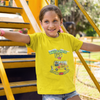 Wheels on the bus nursery rhymes kids tshirt